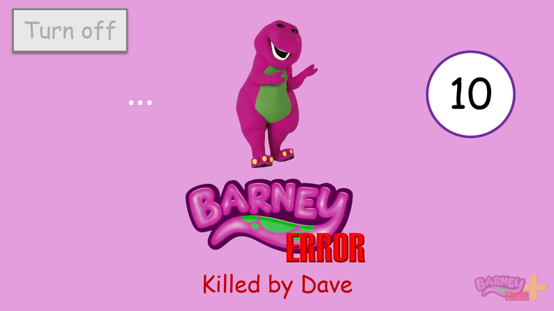 Barney Error Plus (Official Game) by Kiro Ramy Entertainments, RED ...