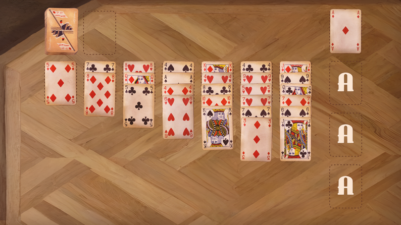 French Line Solitaire by Aaron