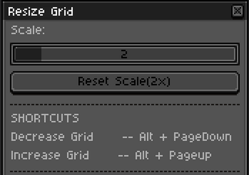 Resize Grid by OakGC