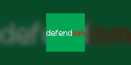 Cover image for defendism.