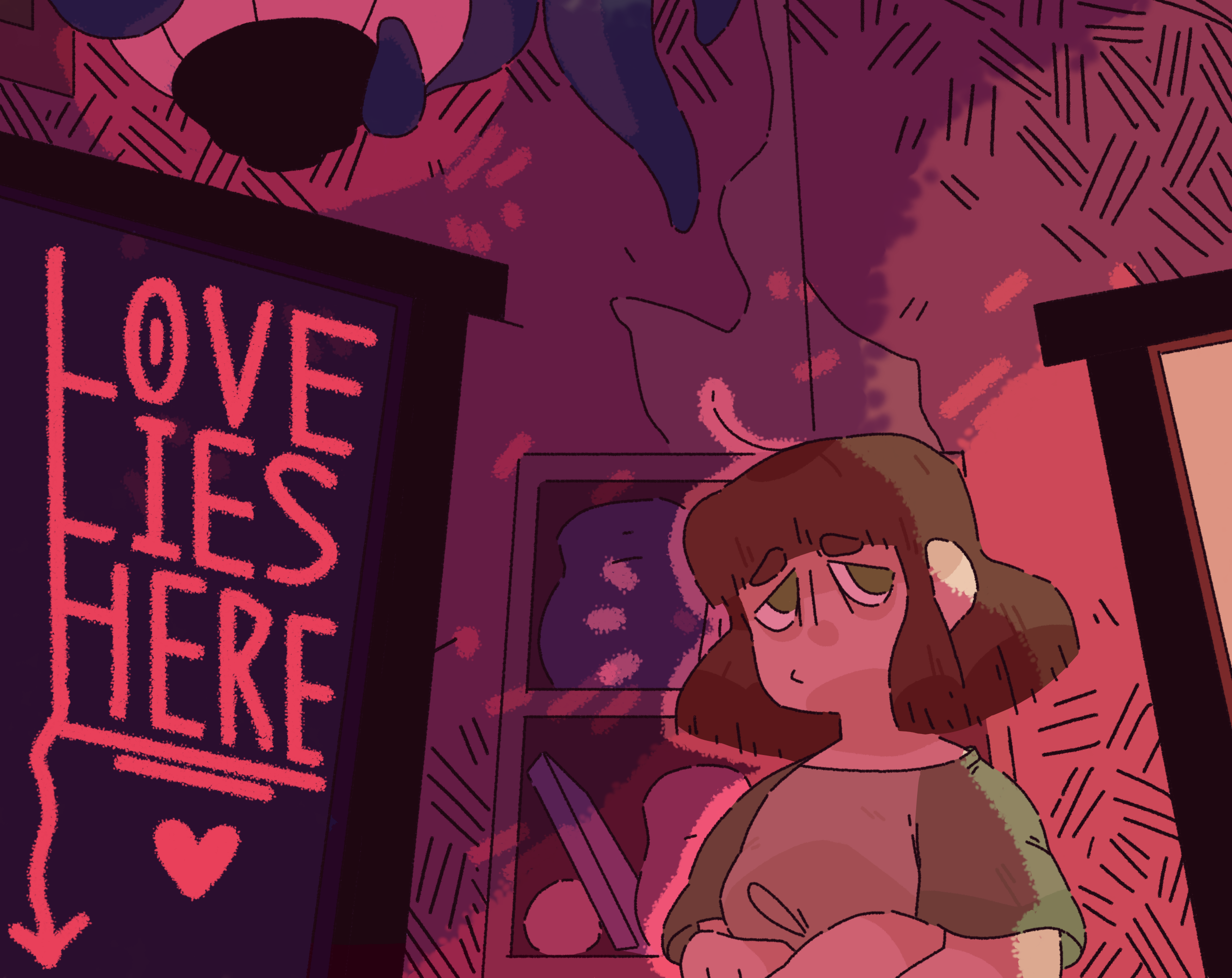 Cover image for Love Lies Here