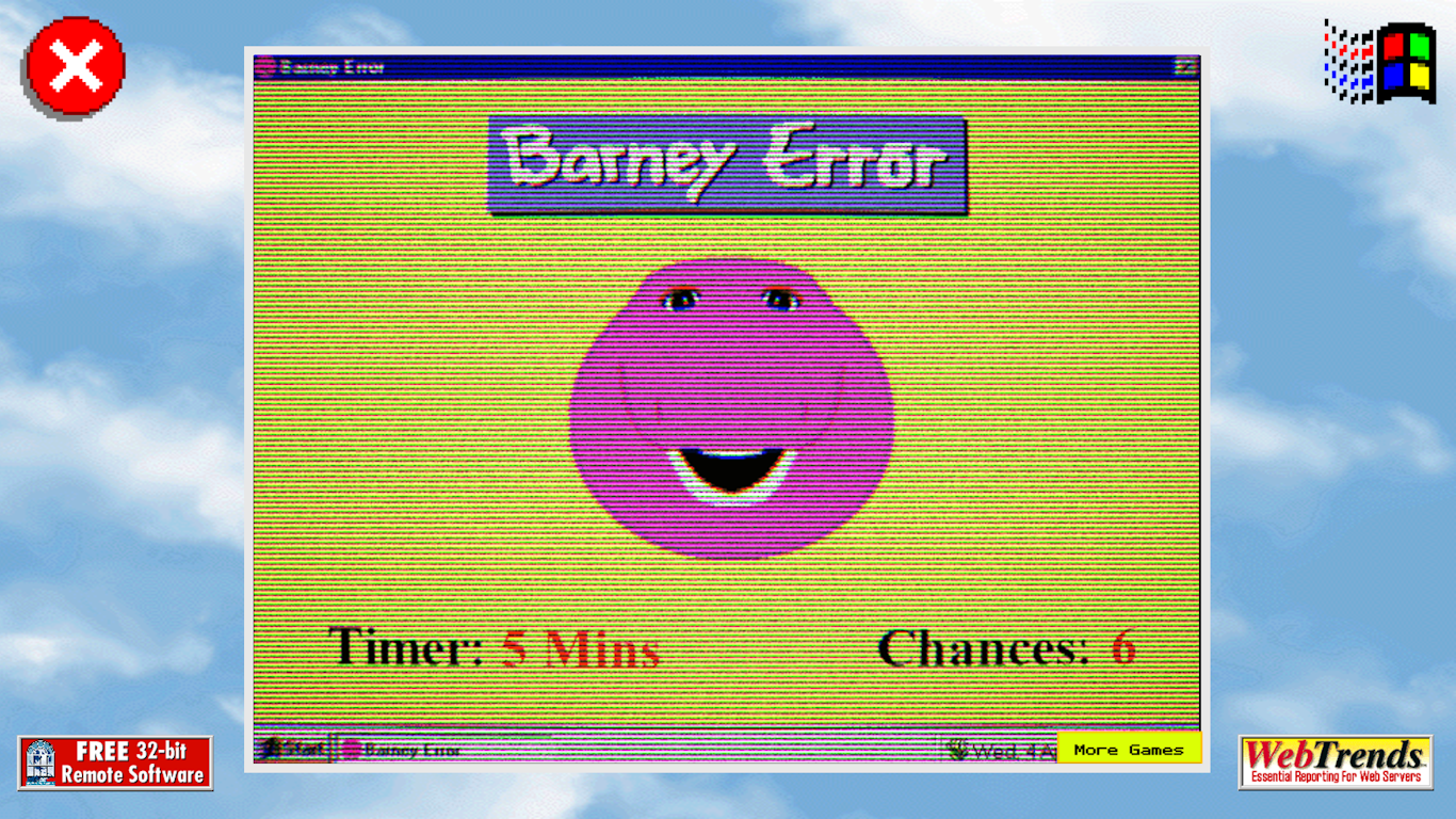 Screenshot 4 for Barney Error: 95 Edition