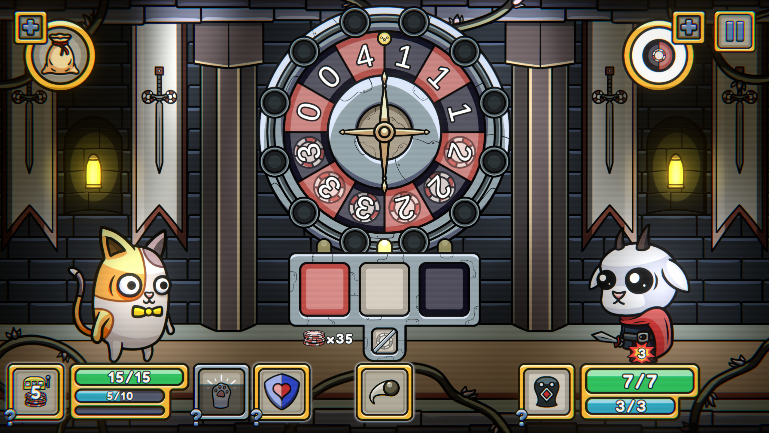 Screenshot 2 for Roulette Dungeon Demo
