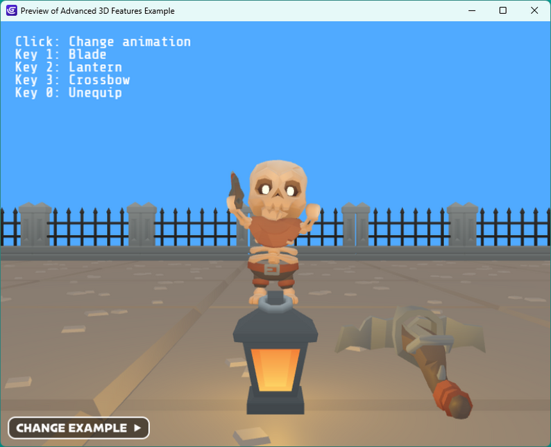Advanced 3D Features Extension for GDevelop built-in 3D by PANDAKO