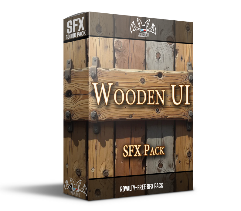 [SFX] Wooden UI Sound Effect Pack by JDSherbert