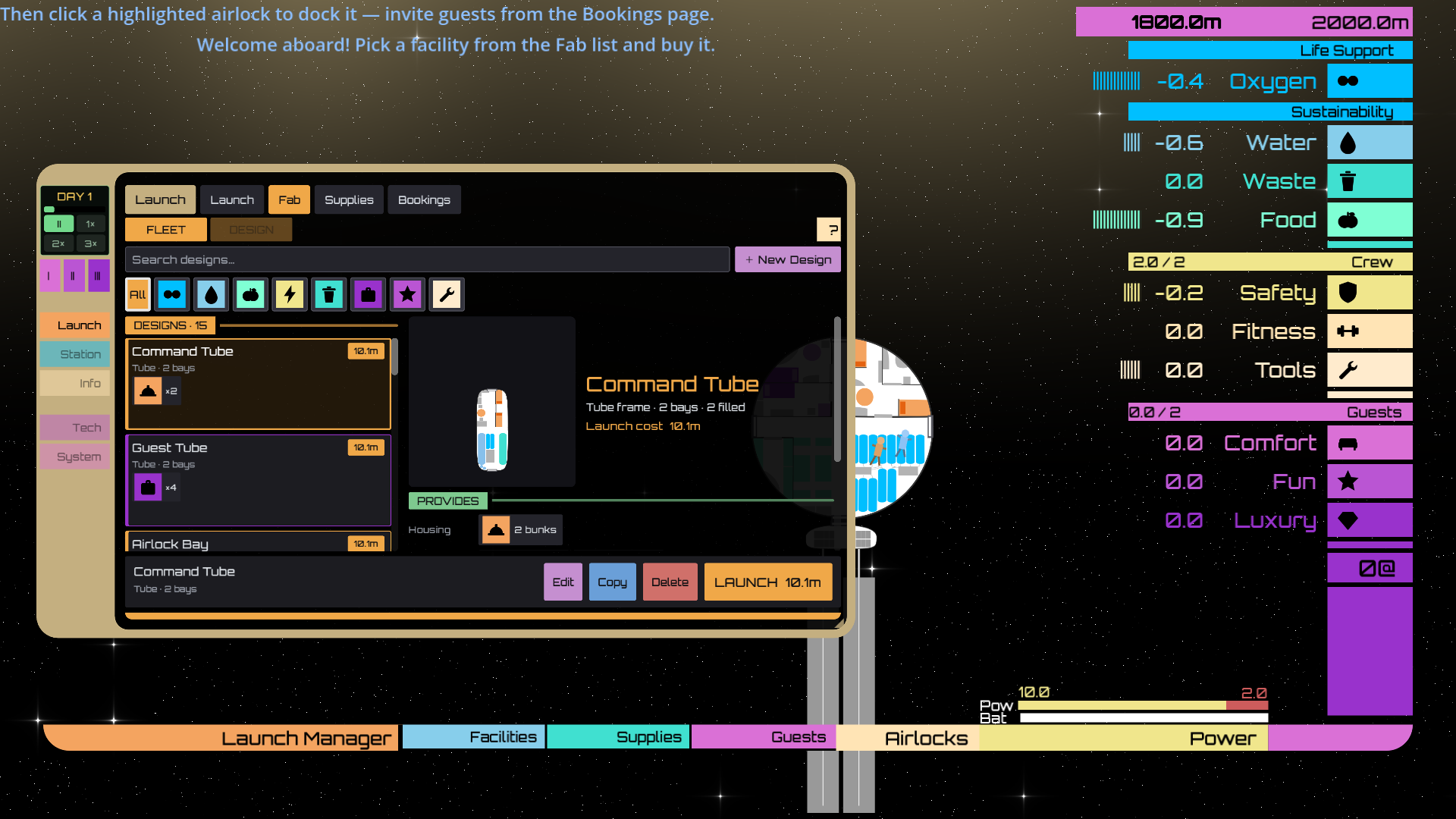 Screenshot 3 for Space Hotel Ltd.