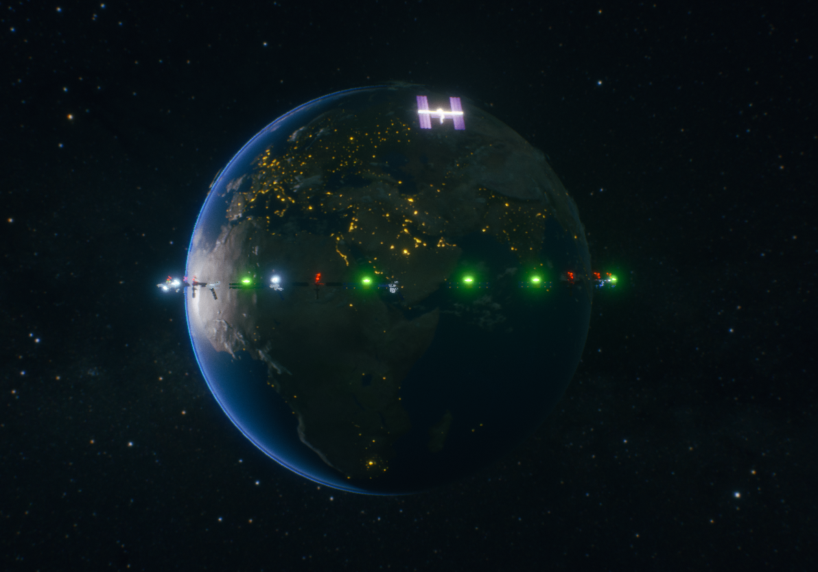 Satellites - Running out of Space!