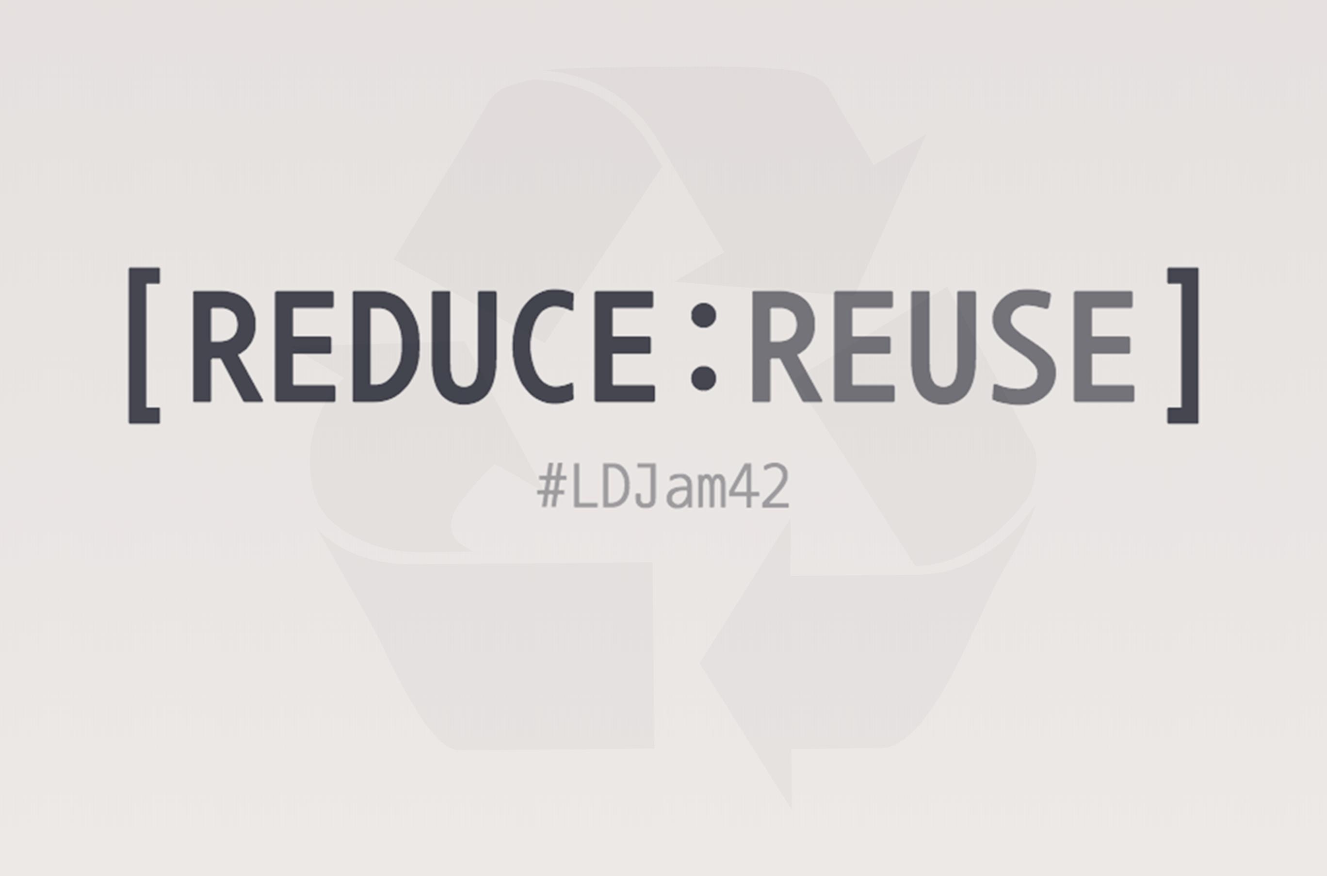 Cover image for [REDUCE:REUSE]