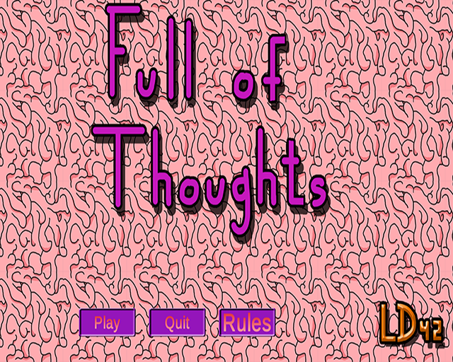 Cover image for Full of Thoughts