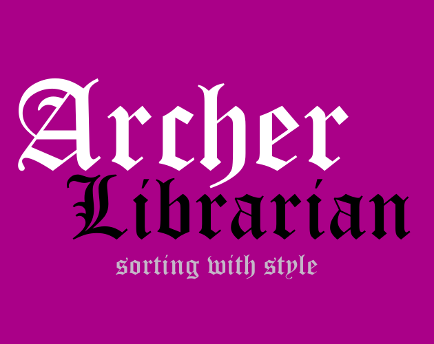 Cover image for Archer Librarian