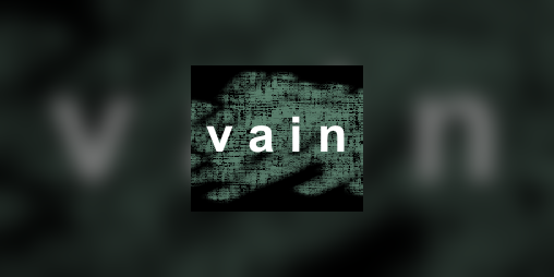 Cover image for Vain