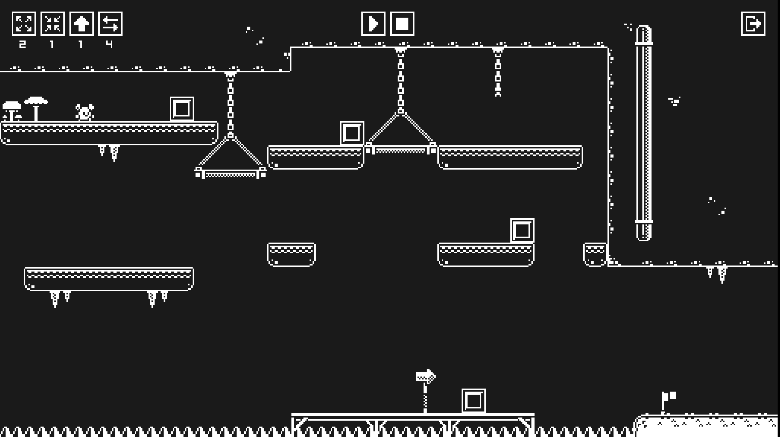 Sizing Up By Splintered Logic