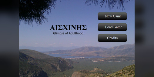 Cover image for Aeschines: Glimpse of Adulthood