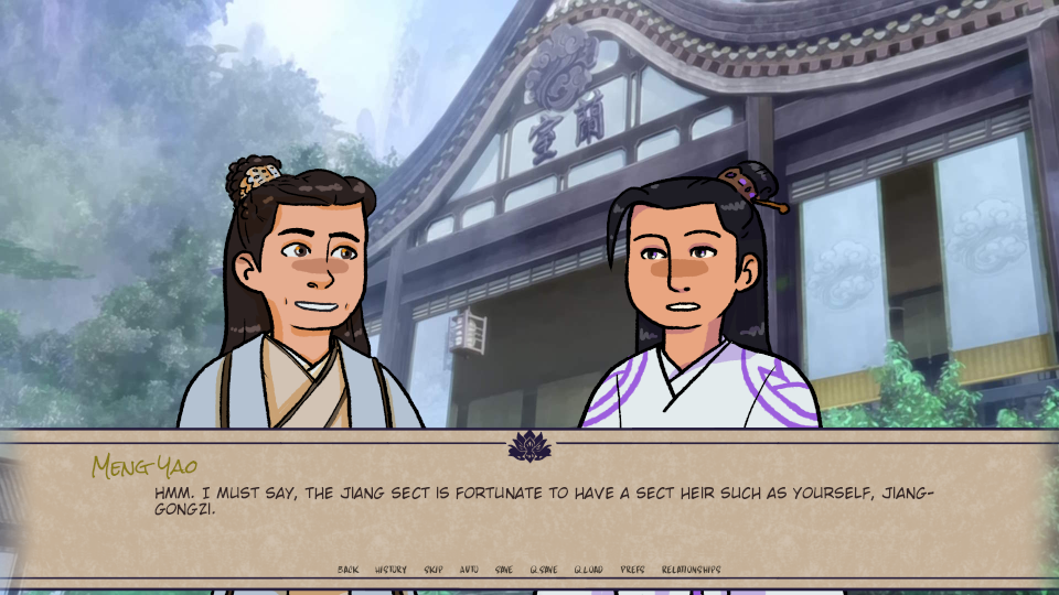 Screenshot 3 for Gusu Summer Camp: A Dating Sim