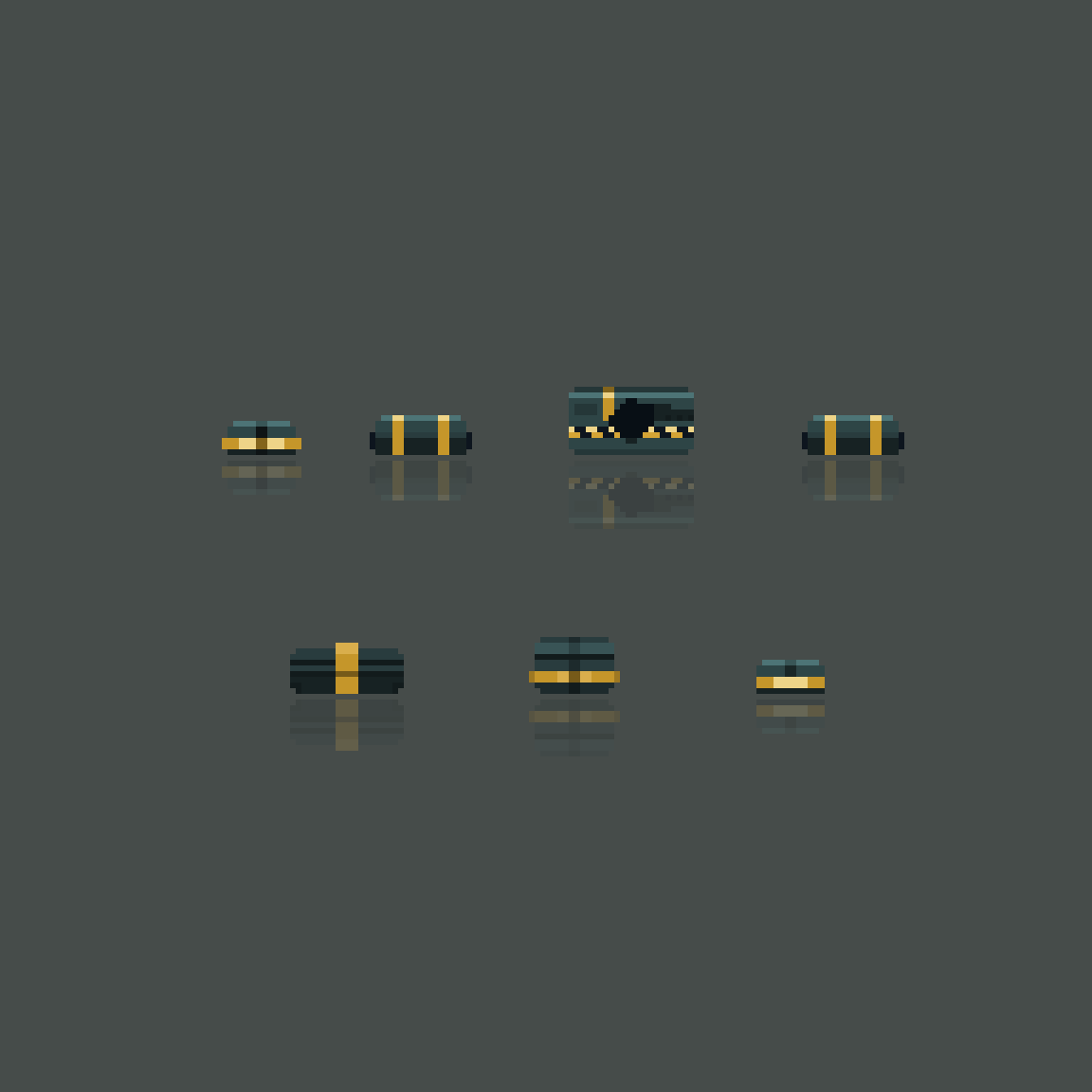 The dark series sci fi chests by penusbmic