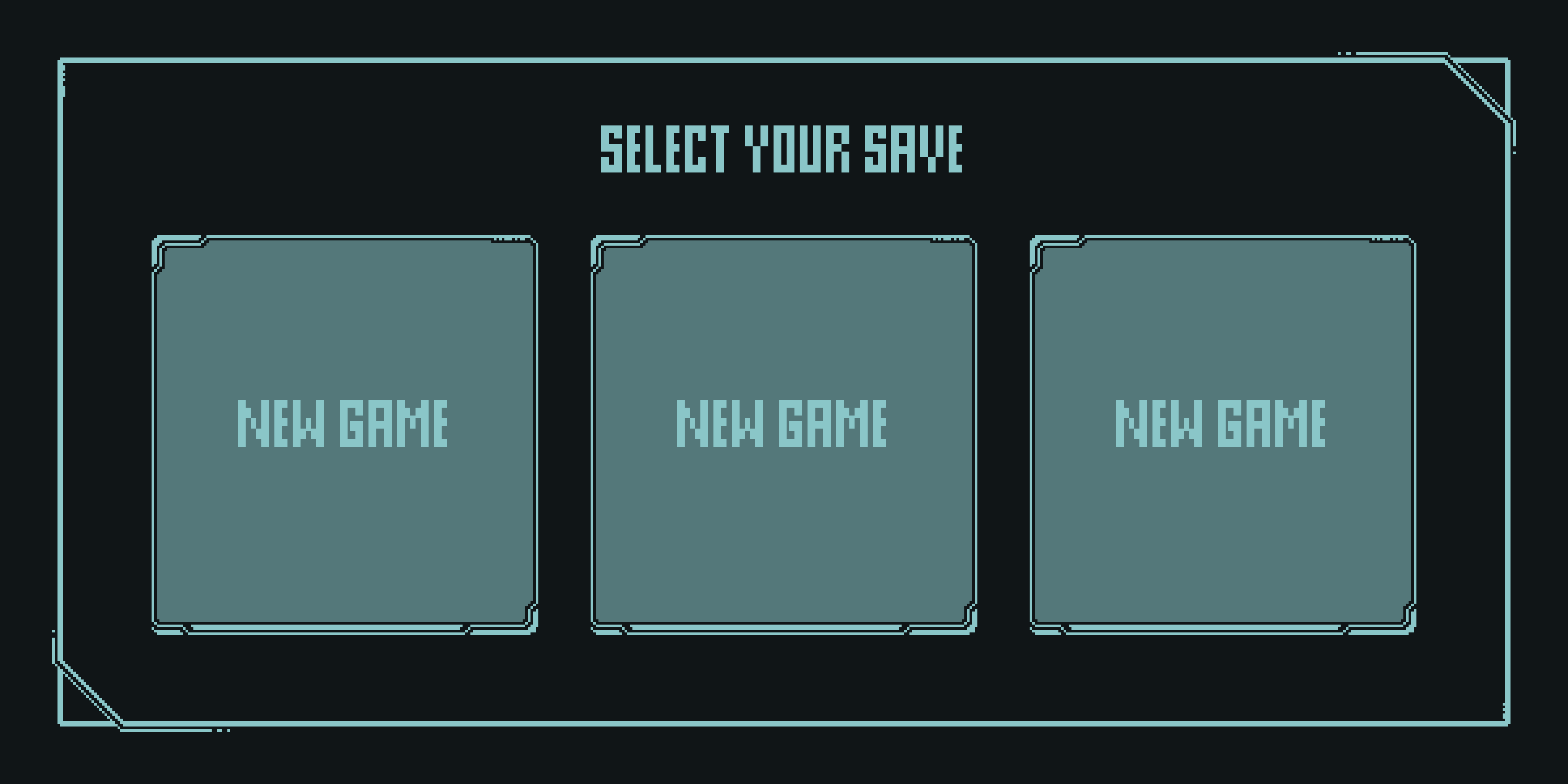 SHADOW Series - Pixel Game UI by Escape Pixel