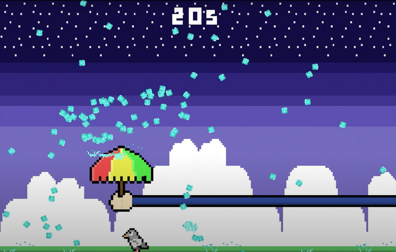 The Pigeon Must Not Get Wet by Banana Jam Games