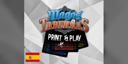 Cover image for Magos y Tabernas - Print & Play (ESP)