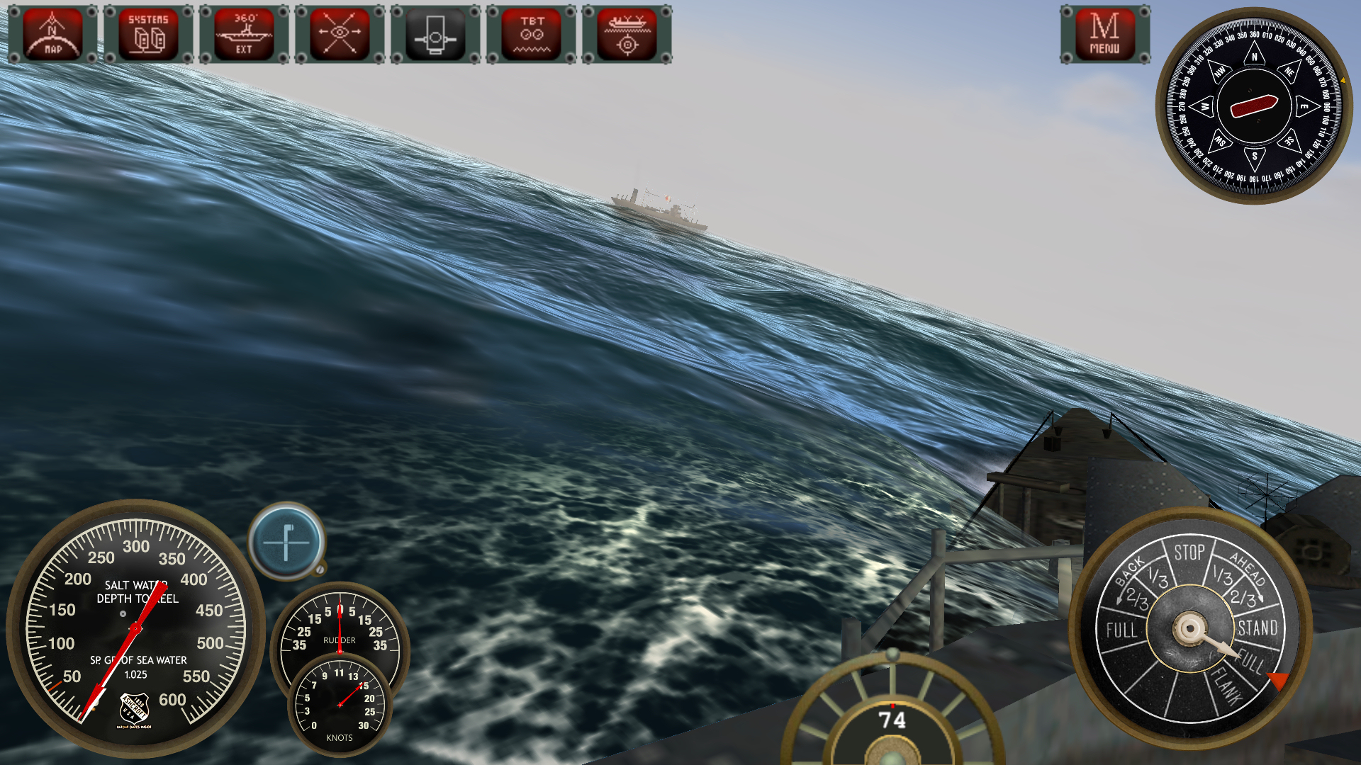 submarine controls world of warships