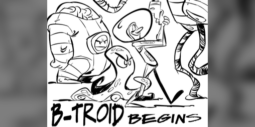 Cover image for BTroid begins
