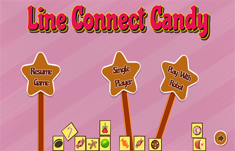 Partner Candy String Line Game Line Connect Candy by XOI GAME