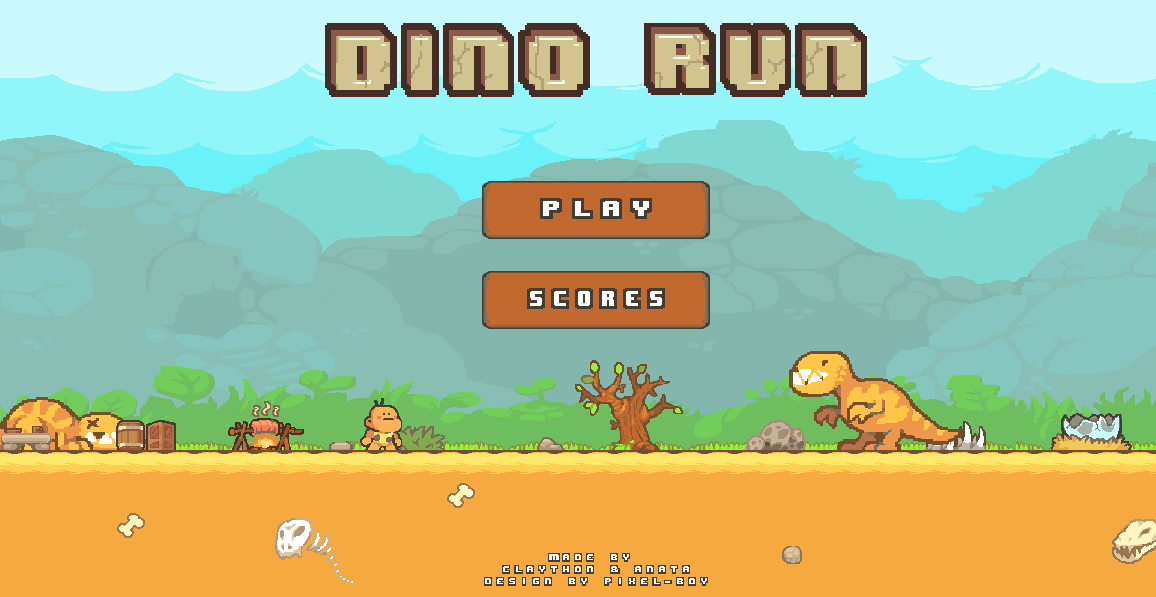 Play Pixel Dino Run  Free Online Games. KidzSearch.com
