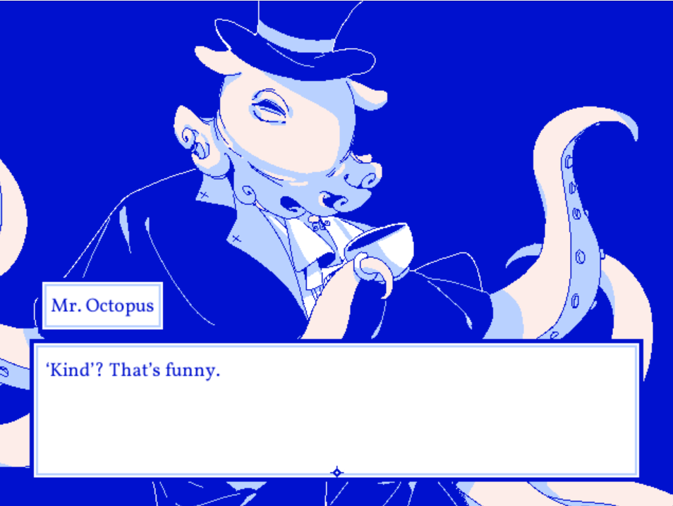 Screenshot 6 for 「drowning in a sea of blue」