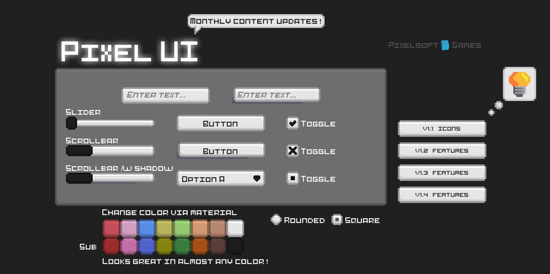 Pixel UI by DirePixel