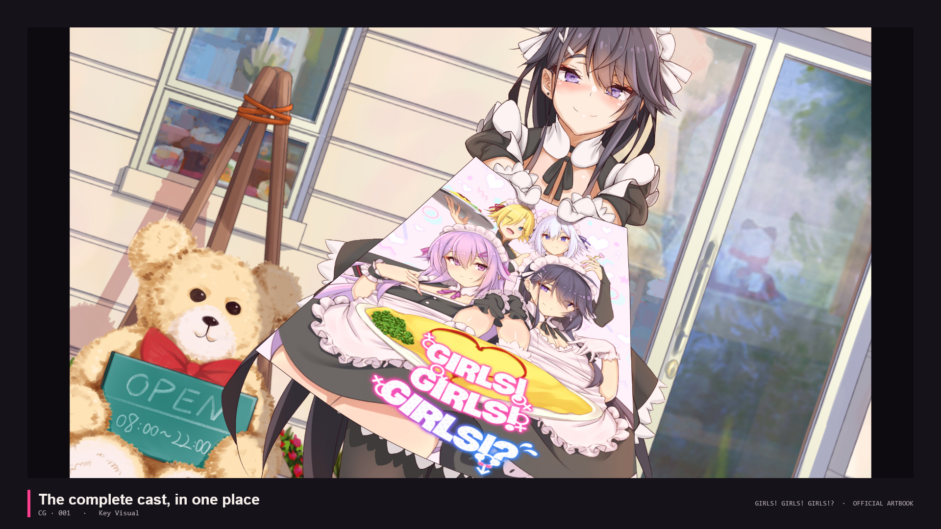 Screenshot 3 for Girls! Girls! Girls!? Official Artbook