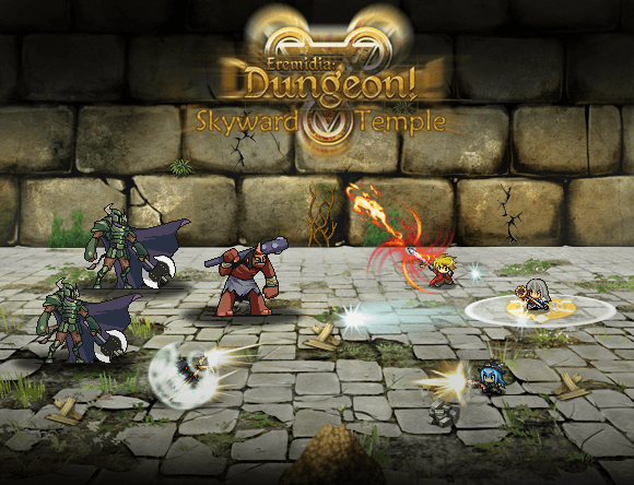 Cover image for Eremidia Dungeon: Skyward Temple