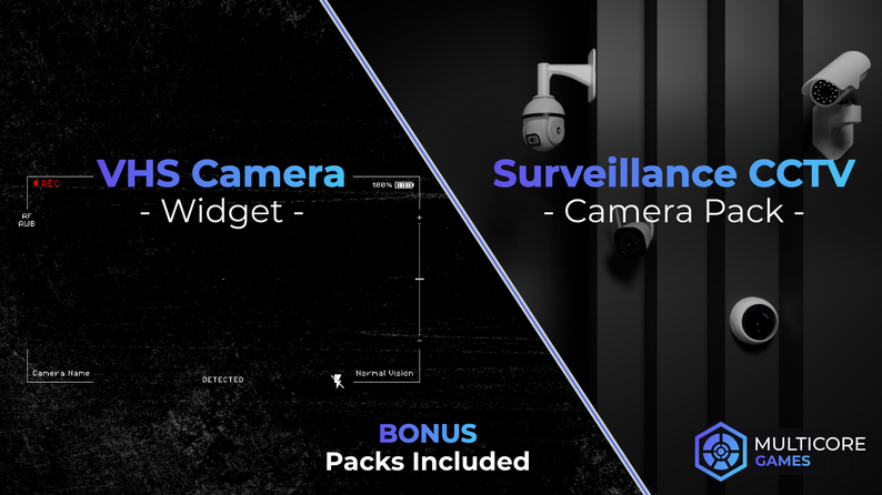 Smart CCTV - Camera System | UE5 by Multicore Games