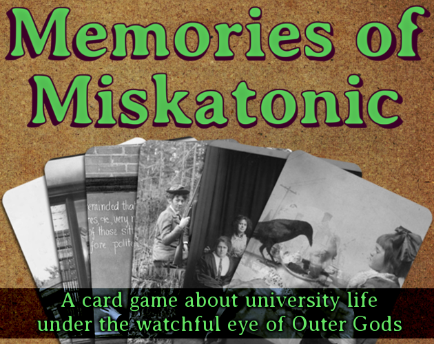 Cover image for Memories of Miskatonic (Prototype)