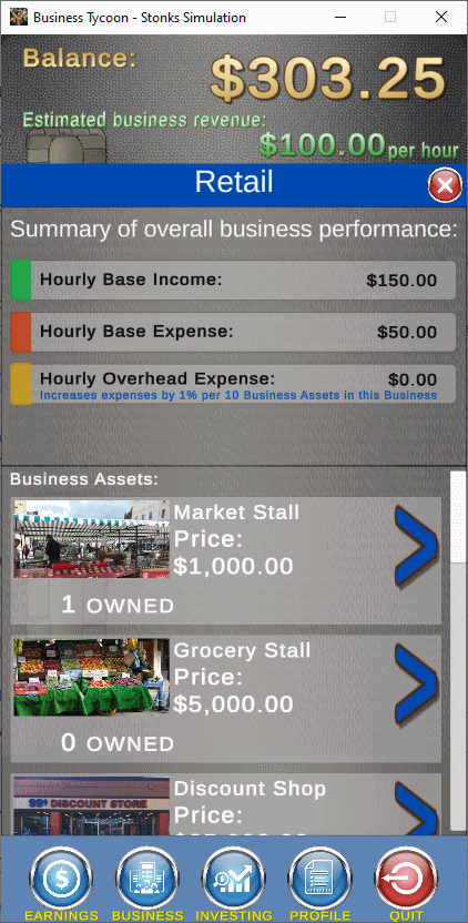 Screenshot 3 for Business Tycoon: Stonks!