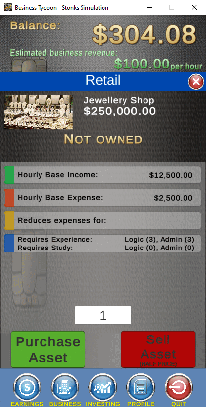 Screenshot 4 for Business Tycoon: Stonks!
