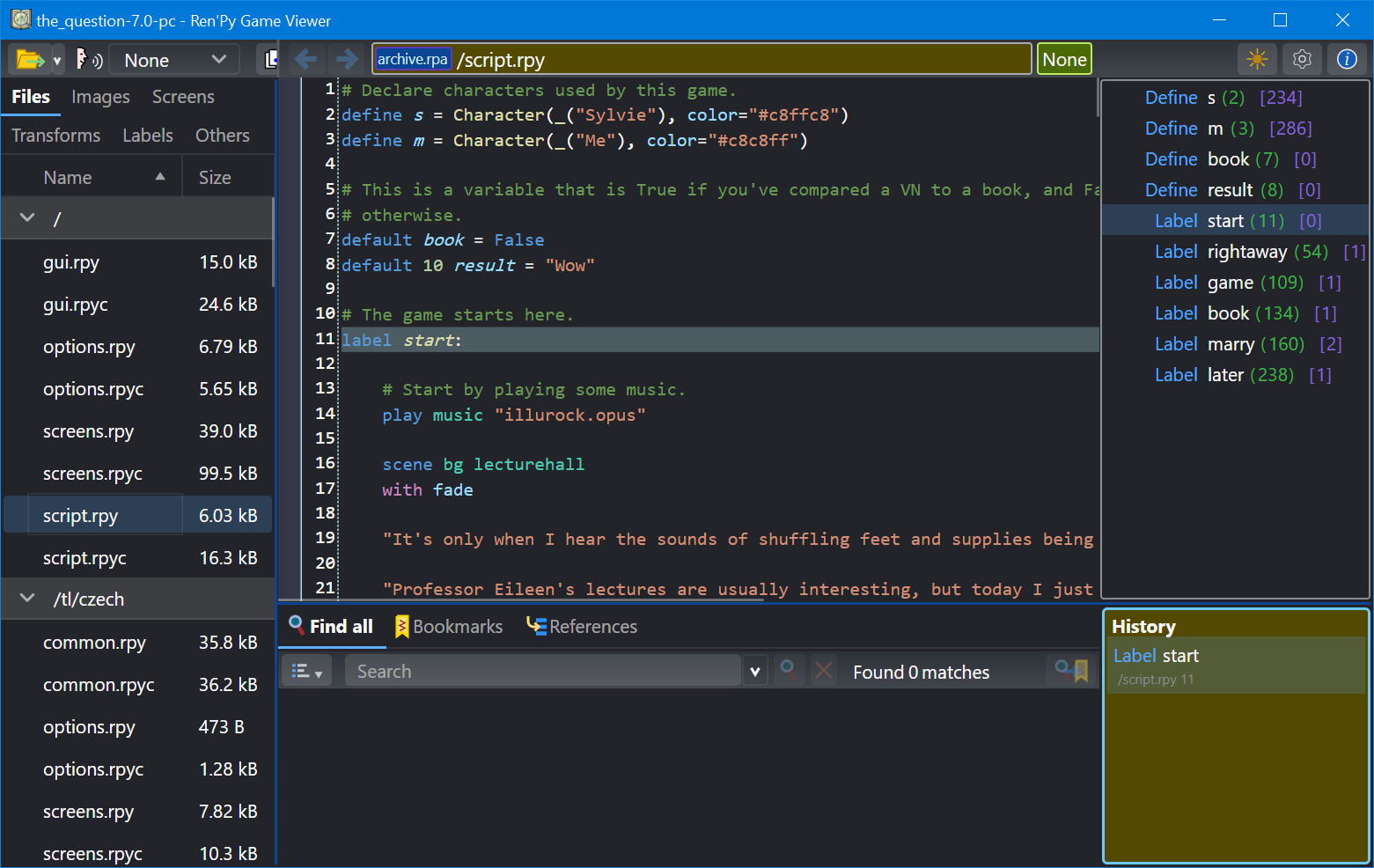 Screenshot 6 for Ren'Py VN viewers