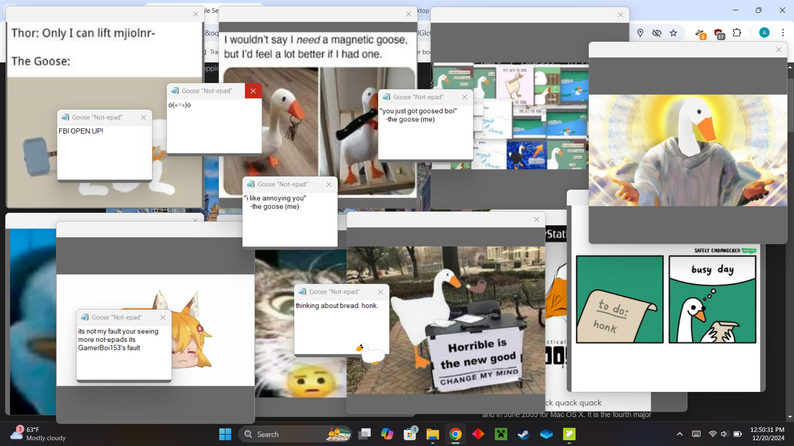 Desktop Goose Ultimate by PixelverseMaster