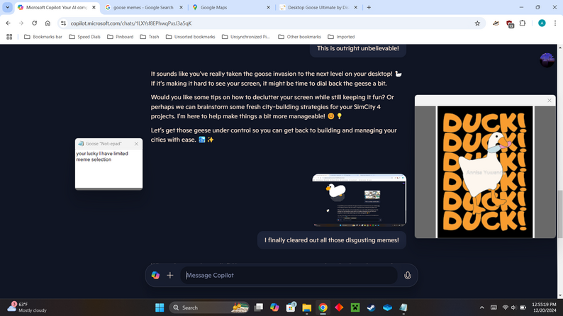 Desktop Goose Ultimate by PixelMaster