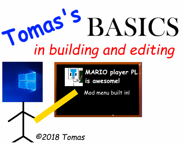 Cover image for Tomas's Basics in building and editing
