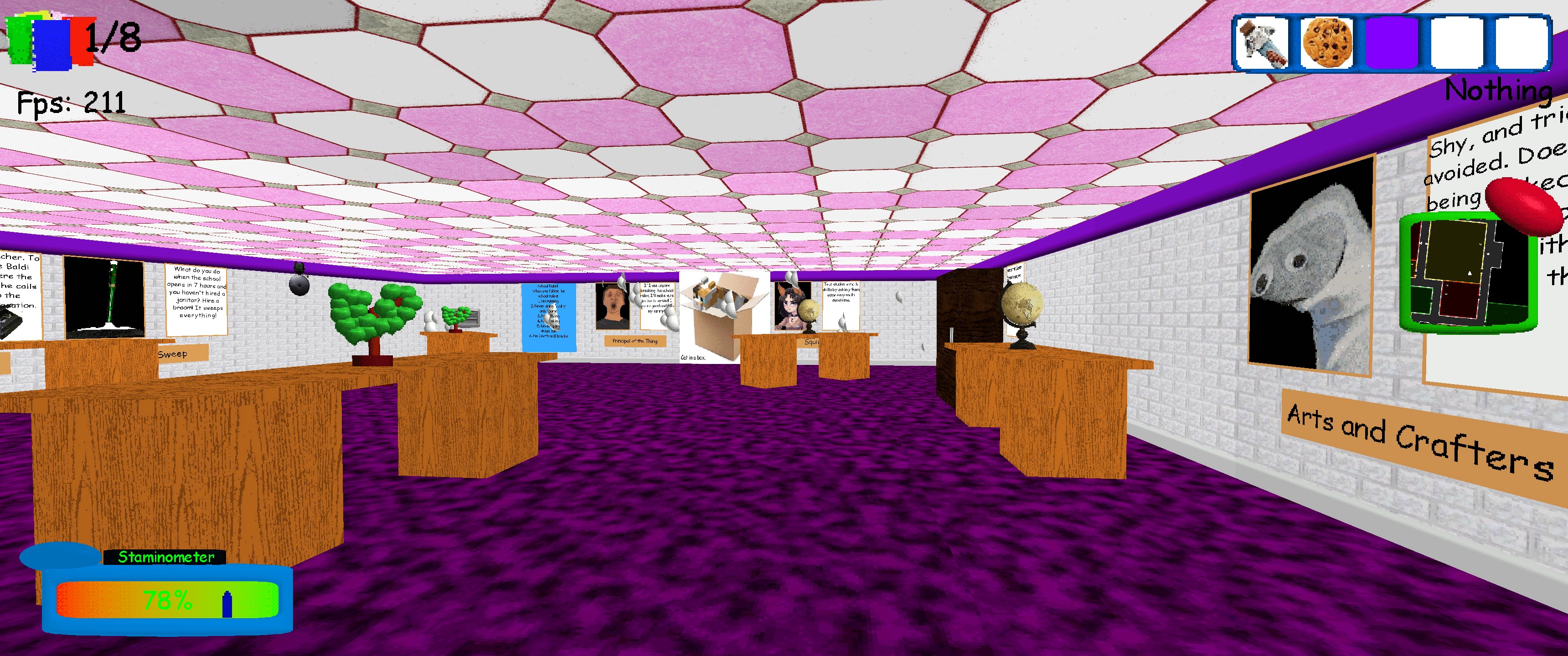 Screenshot 32 for Baldi's Basics Full Remastered Reworked