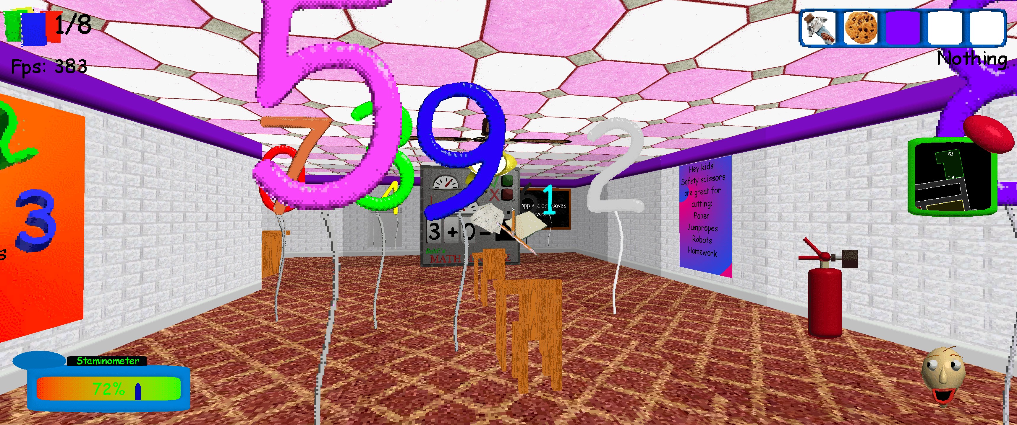 Screenshot 34 for Baldi's Basics Full Remastered Reworked