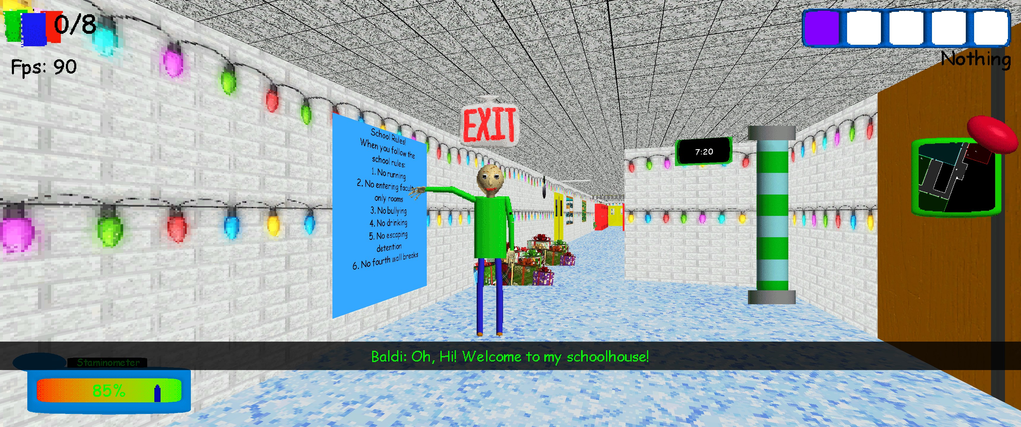 Screenshot 35 for Baldi's Basics Full Remastered Reworked
