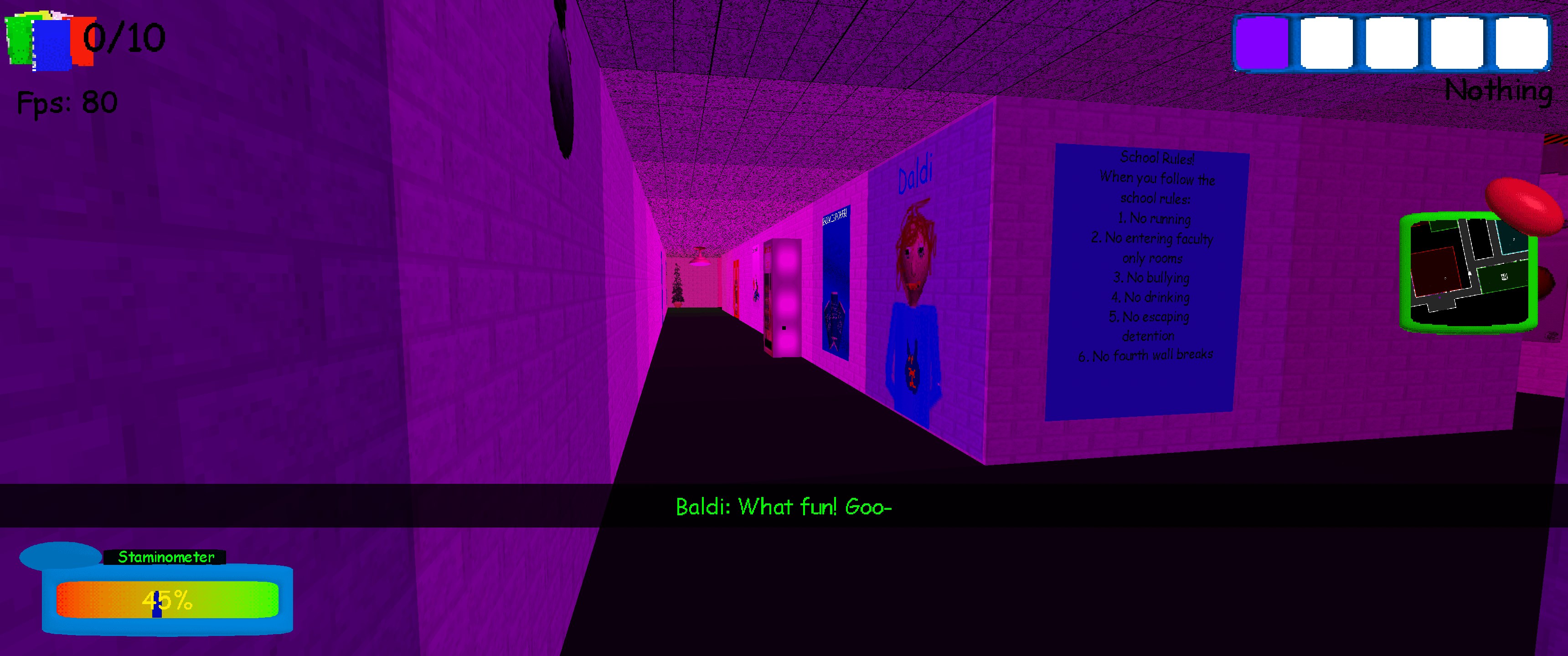 Screenshot 38 for Baldi's Basics Full Remastered Reworked
