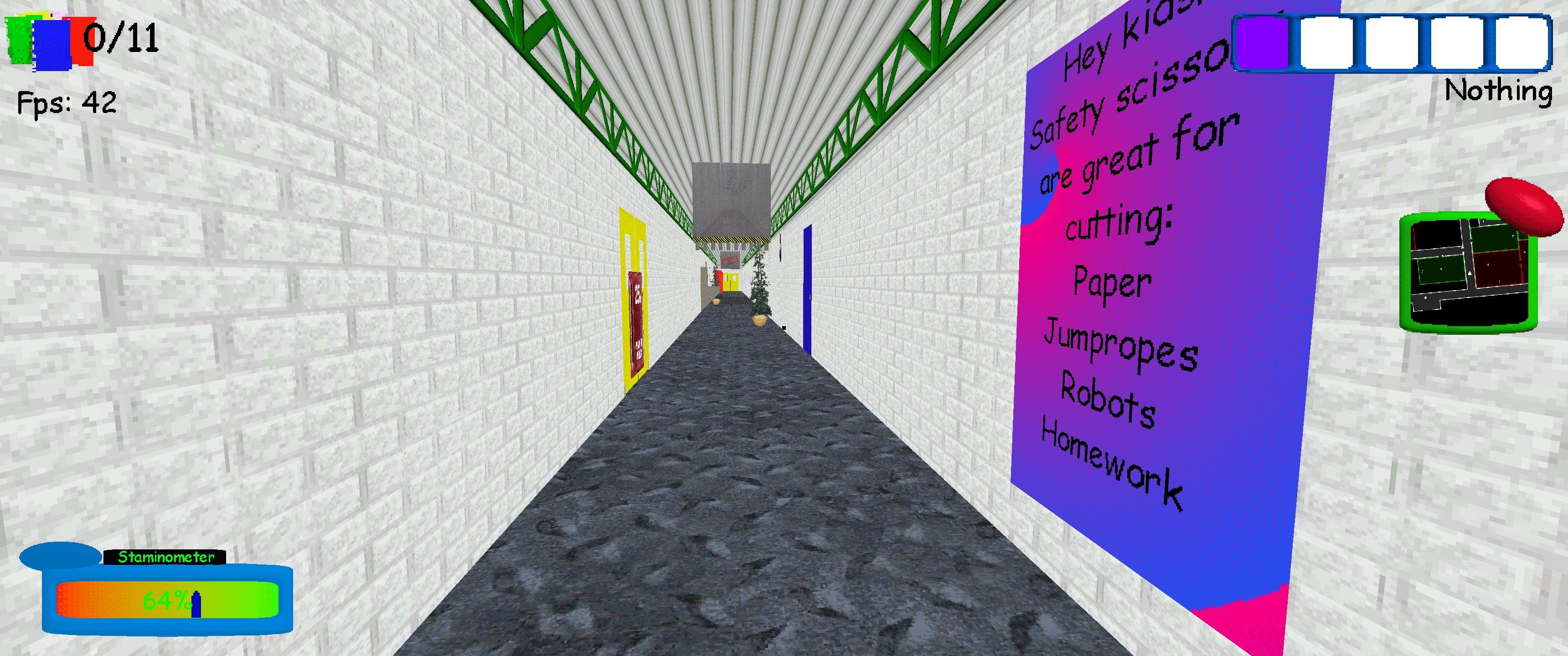 Screenshot 44 for Baldi's Basics Full Remastered Reworked