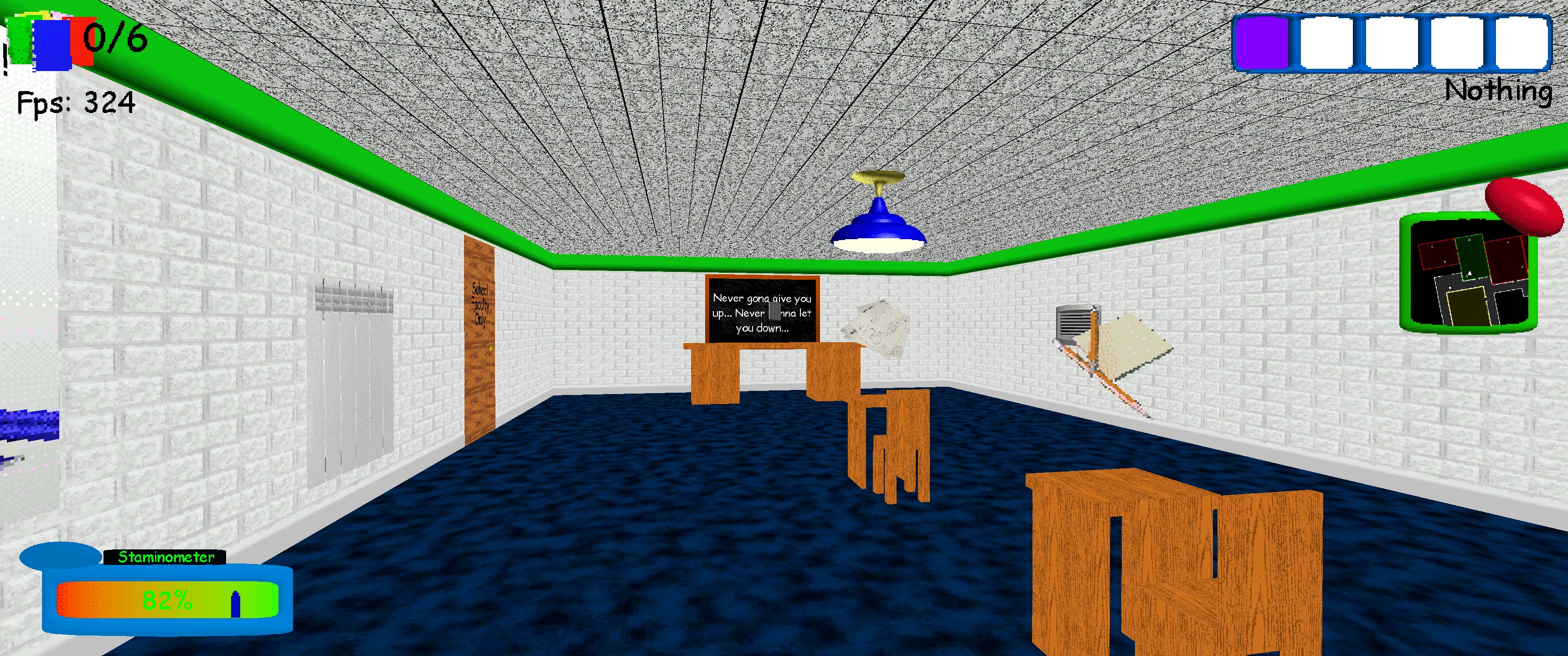 Screenshot 7 for Baldi's Basics Full Remastered Reworked