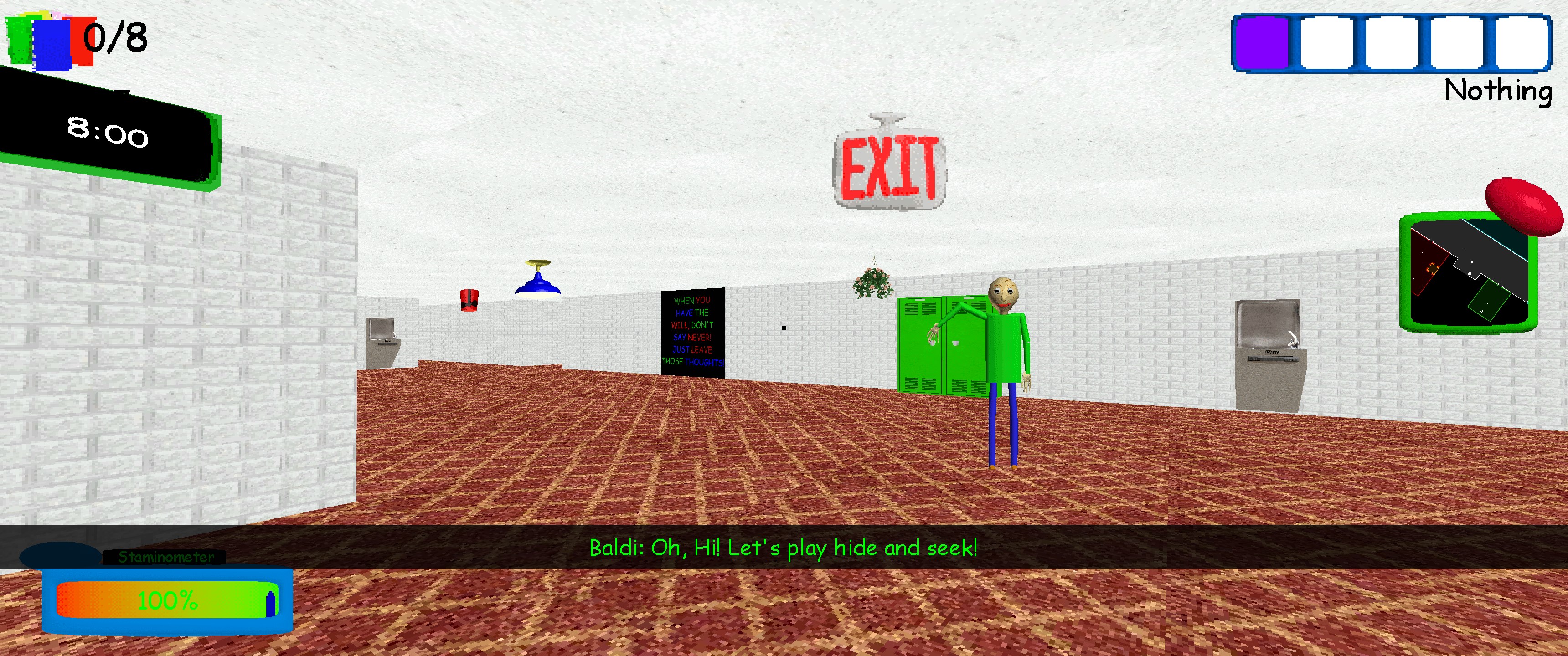 Screenshot 6 for Baldi's Basics Full Remastered Reworked