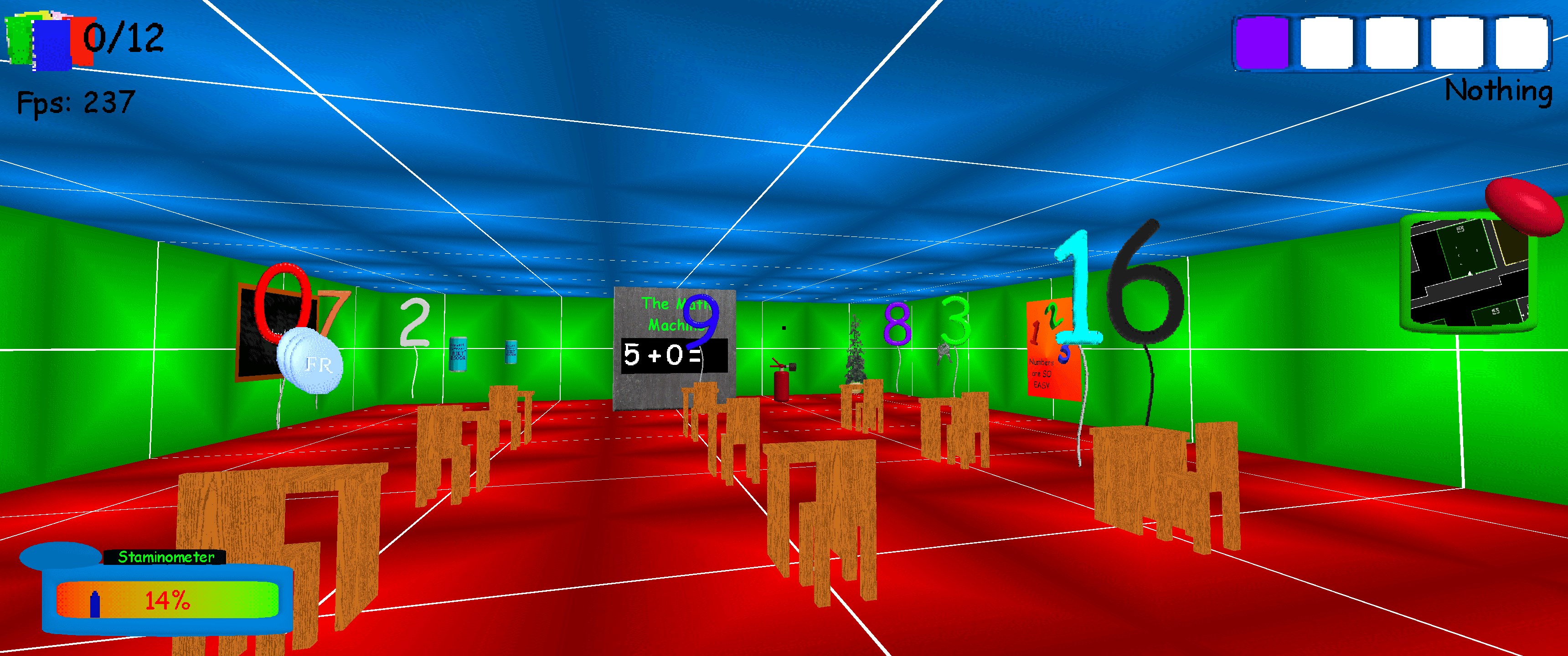 Screenshot 8 for Baldi's Basics Full Remastered Reworked