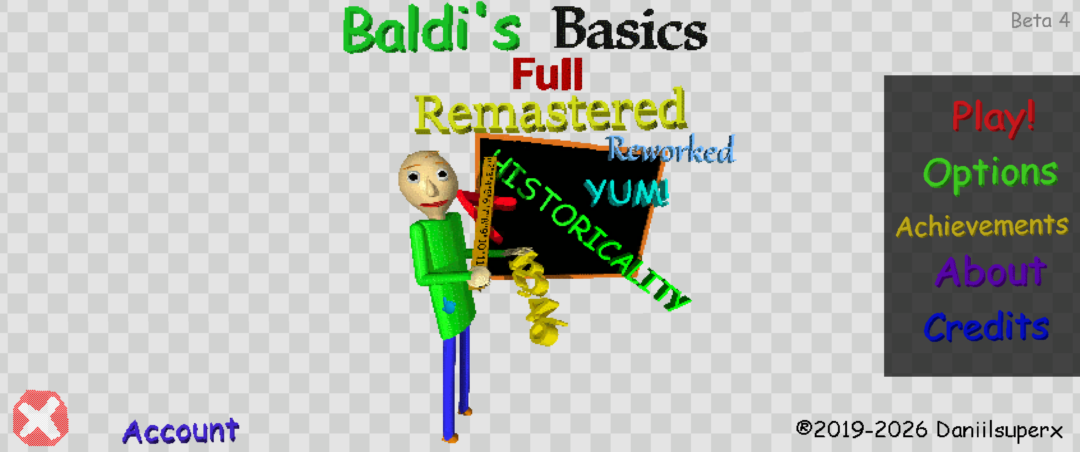 Screenshot 2 for Baldi's Basics Full Remastered Reworked