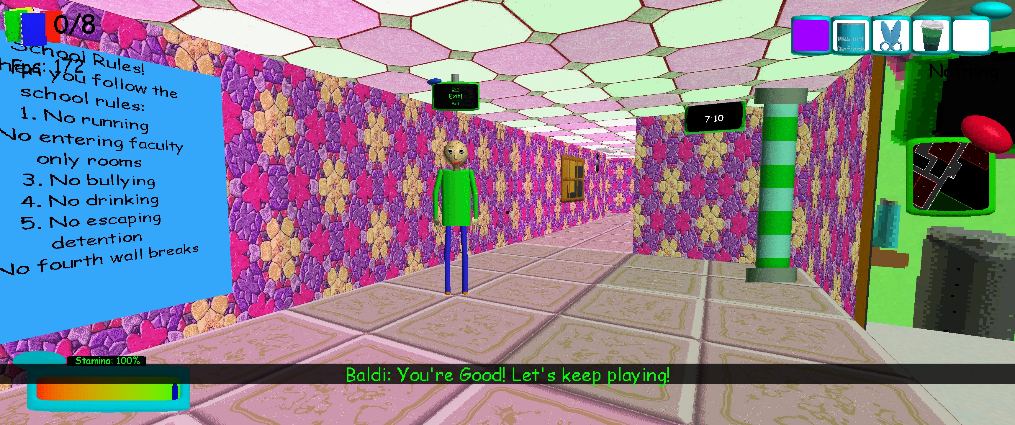 Screenshot 6 for Baldi's Basics Full Remastered Reworked
