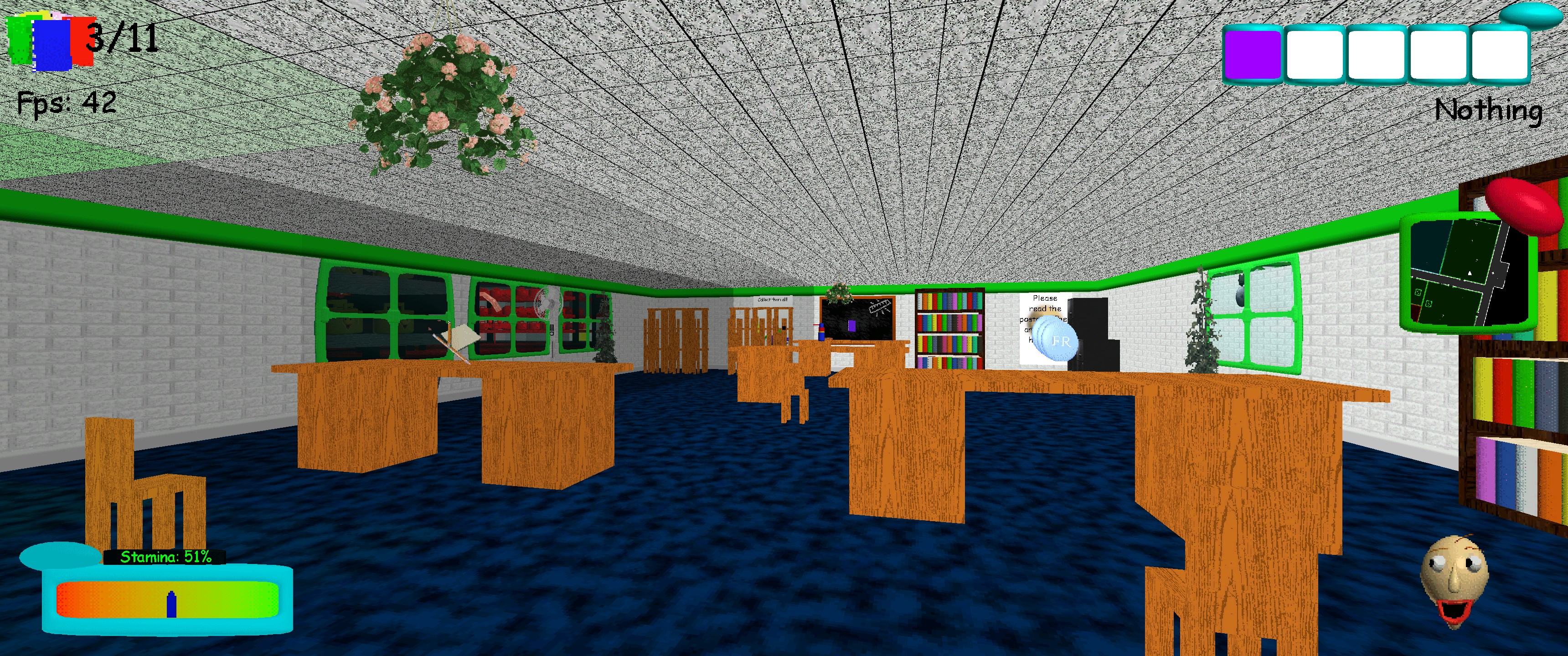 Screenshot 37 for Baldi's Basics Full Remastered Reworked