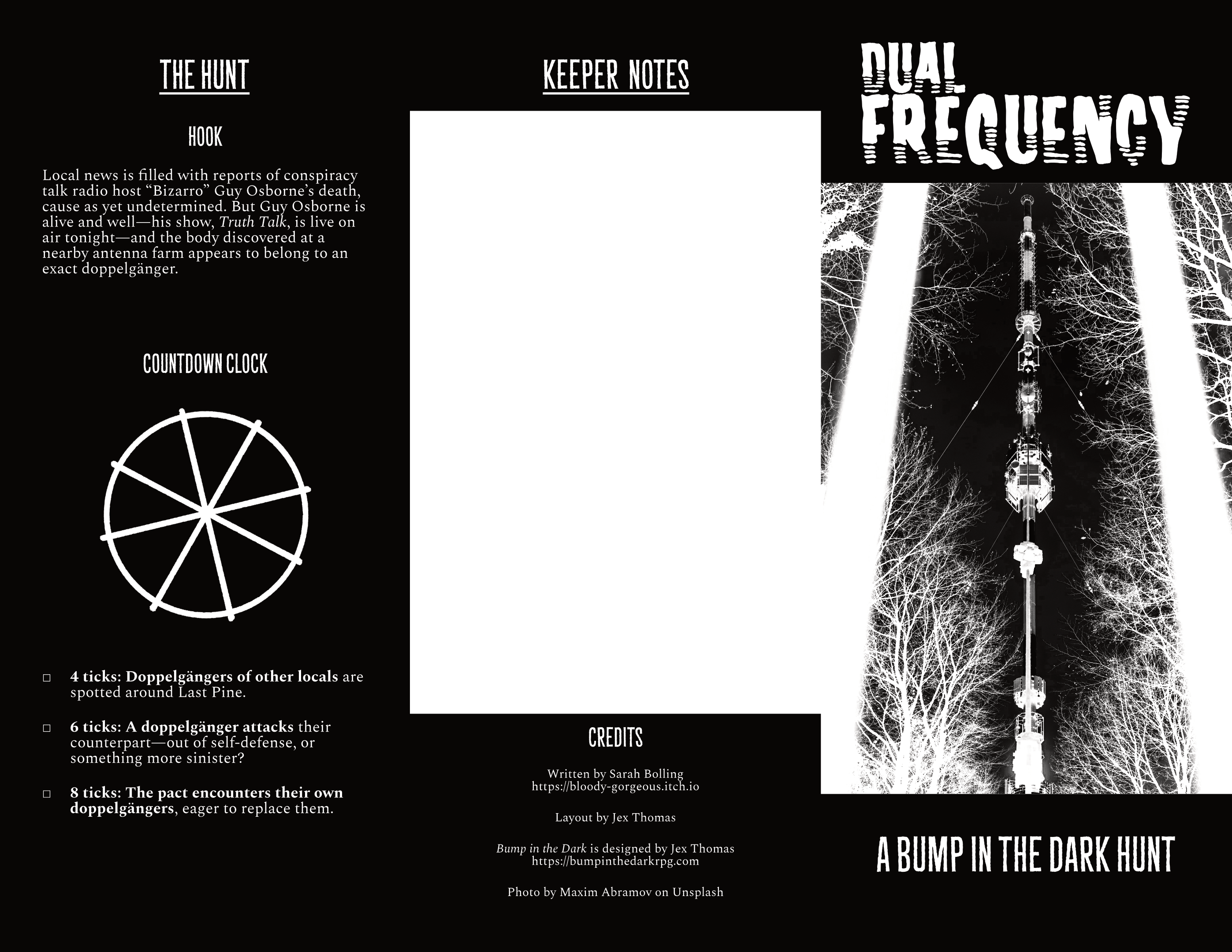 Screenshot 3 for DUAL FREQUENCY: a hunt for Bump in the Dark